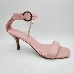 Bruno Valenti Ankle Strap Square Toe Y2k heels